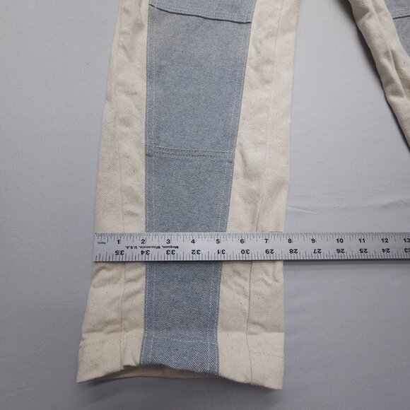 Rachel Comey Cream and Gray Ankle Jeans - Picture 8 of 13